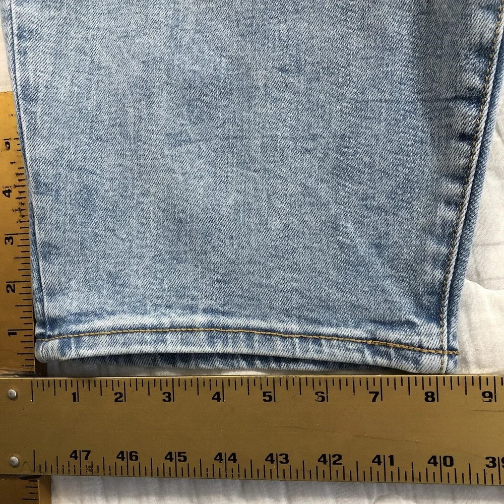 Old Navy Jeans Women's Plus Size 30 Denim Blue Ankle OG Straight High Rise NWT‎